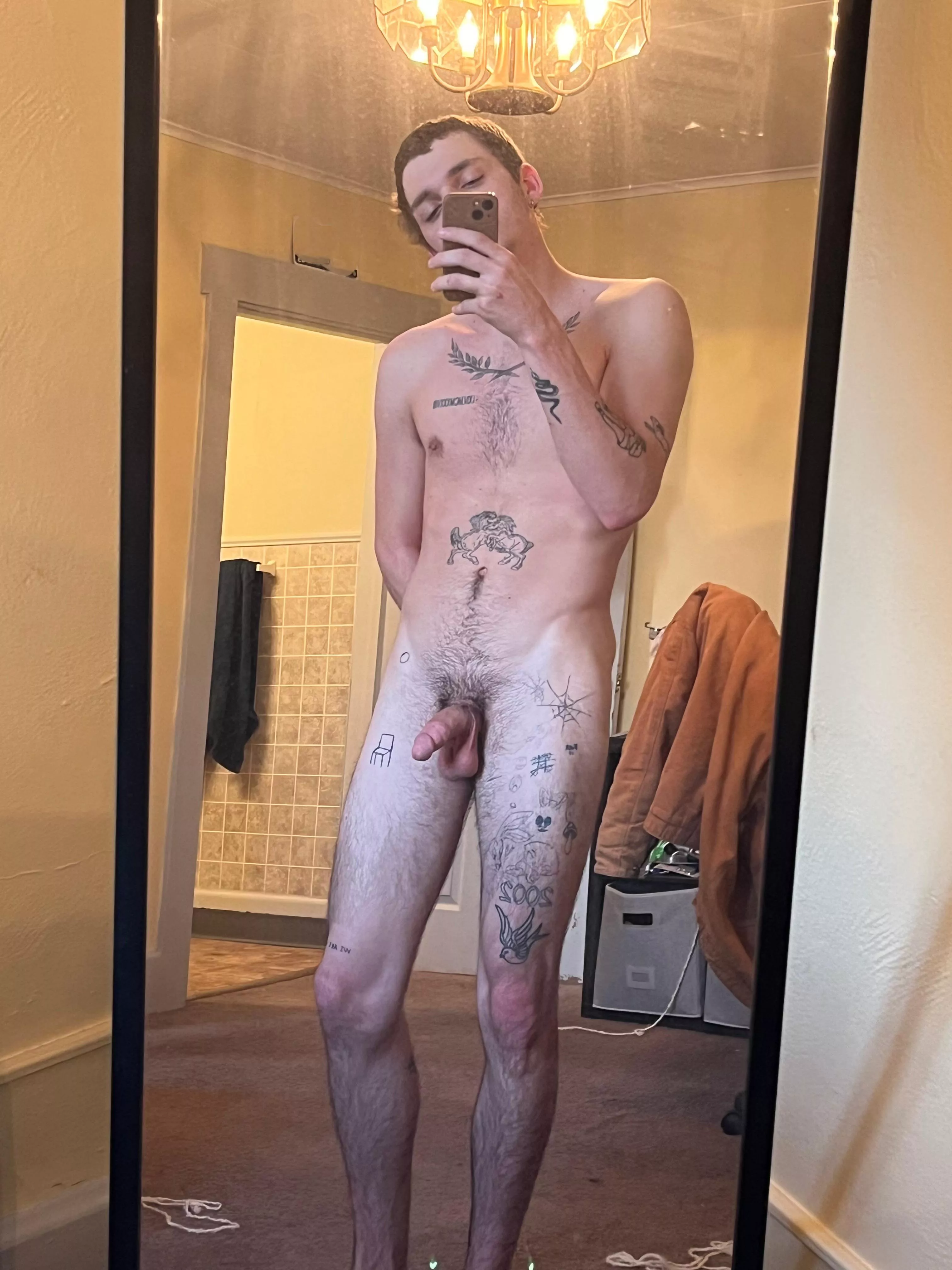 Walking around naked  posted by Training-Pie9807