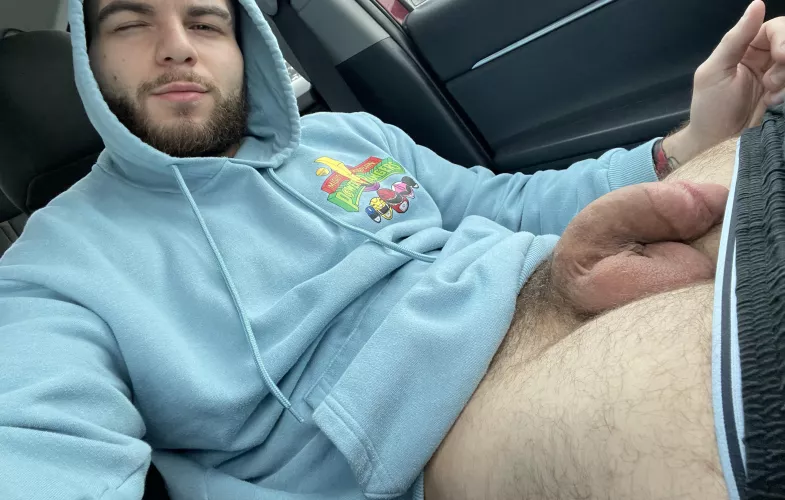 Watch out big white cock on the road😇24 by FeedandBreed02