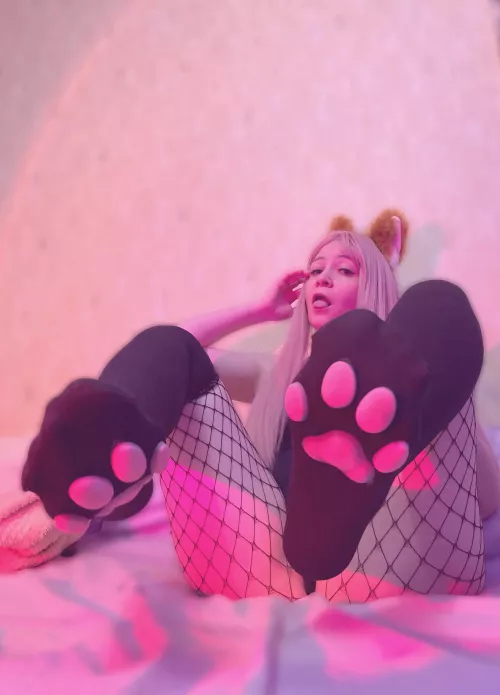 Will you massage my paws?💟 by Candy_Neon