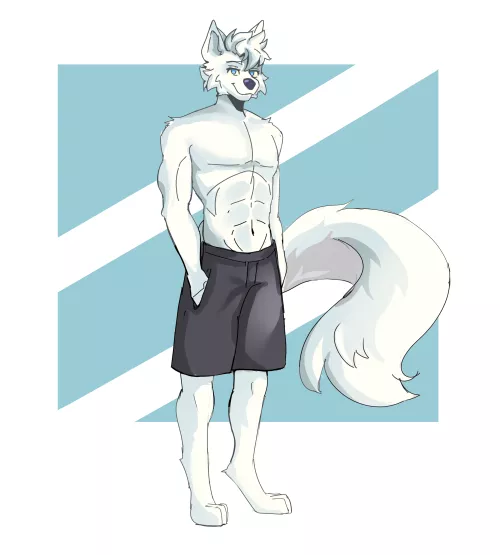 would you hang out with him? hes a good guy i promise! (art by me!) by Axuriuink