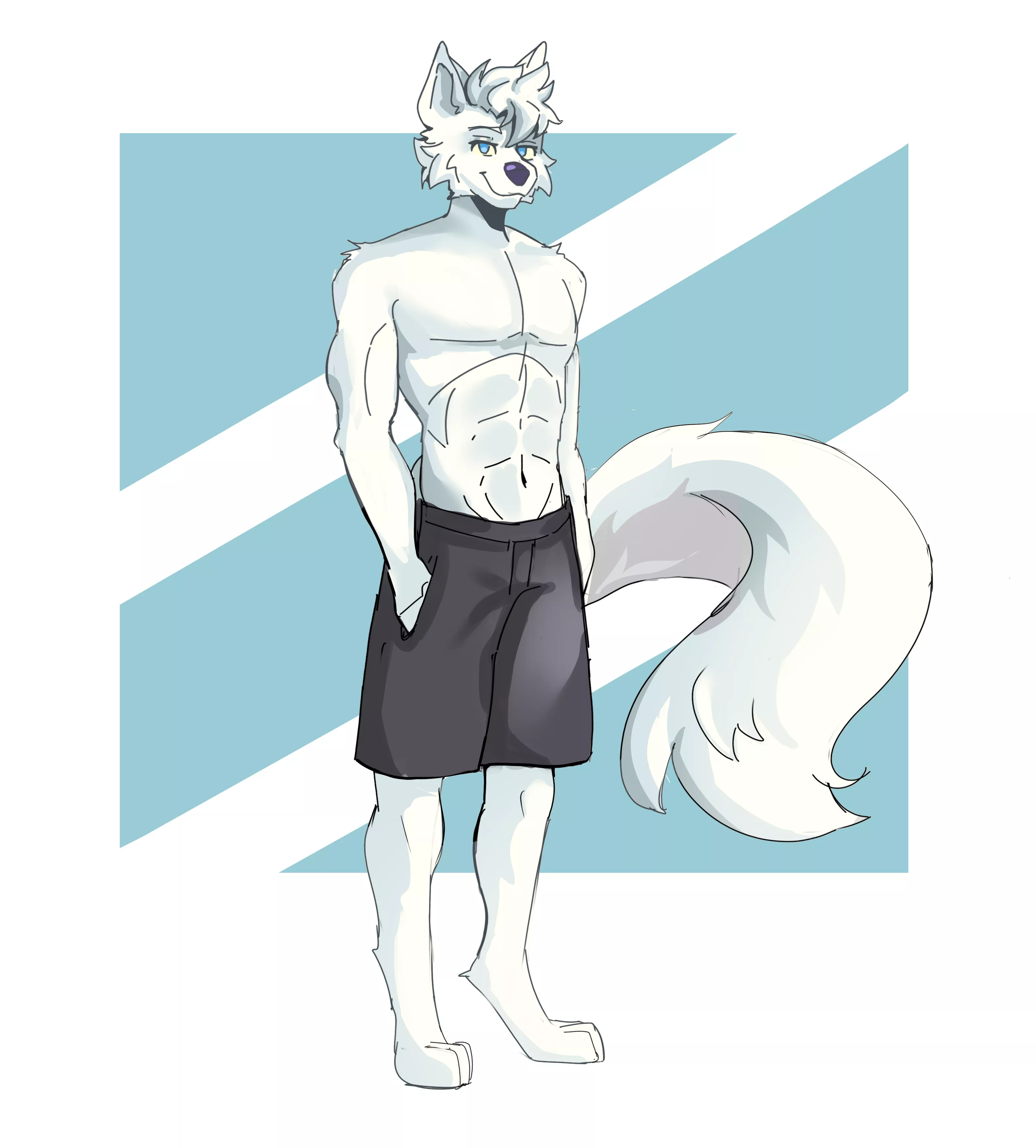 would you hang out with him? hes a good guy i promise! (art by me!) posted by Axuriuink