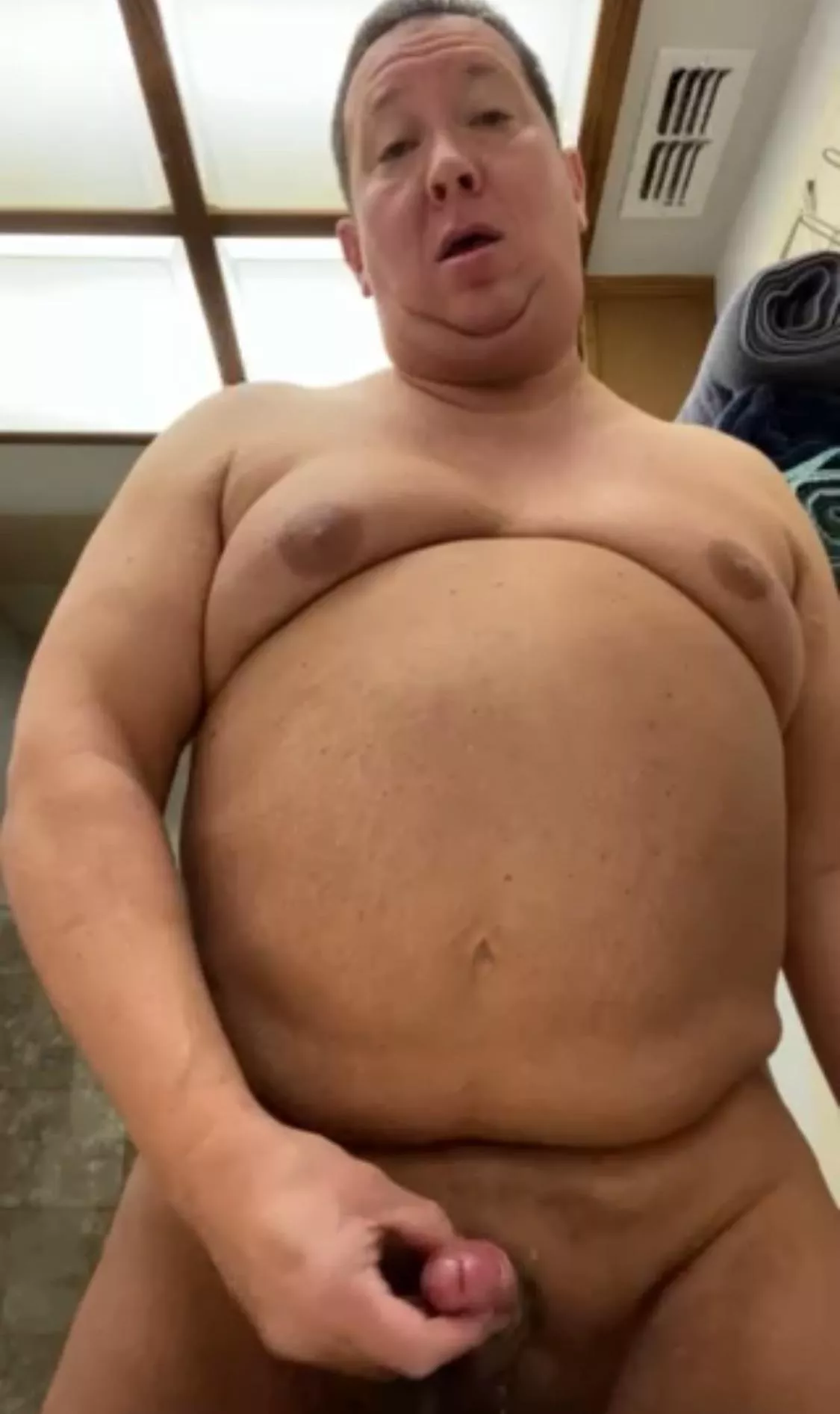 53 daddy. Exposed with facial expression of arousal. Let’s chat! posted by chubbydad89