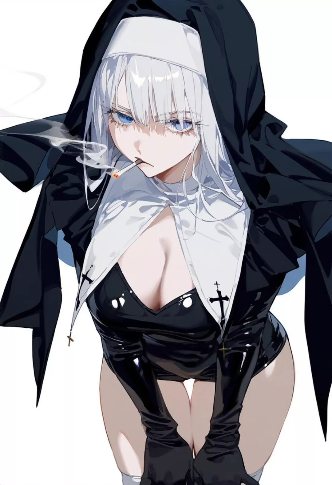 Apathetic Nun posted by CheetahSperm18