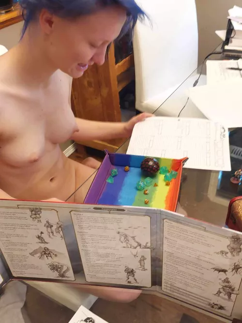 Cold snowy day = Naked DnD by No_Interview_6489