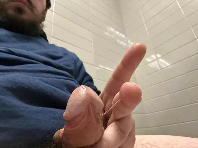 First post! I love to taste my pre cum by Fit_Engineering_1250