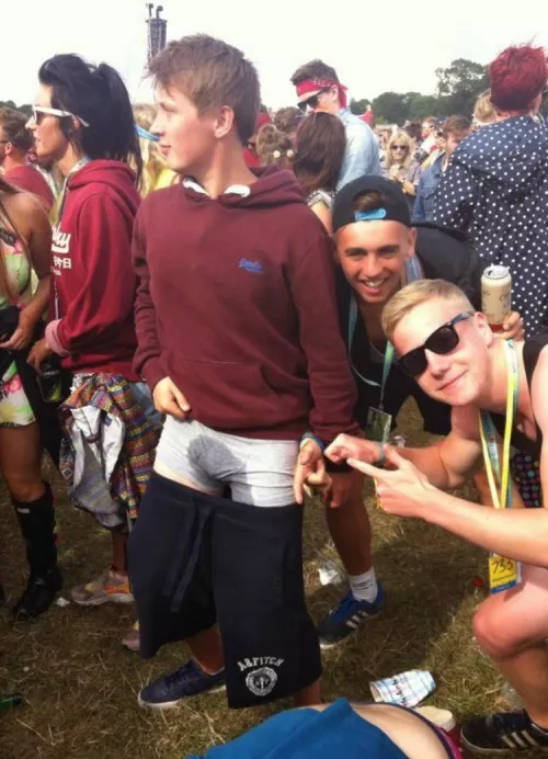 Guys expose their friend’s pee-soaked undies 😈 by Ann0NaHmys