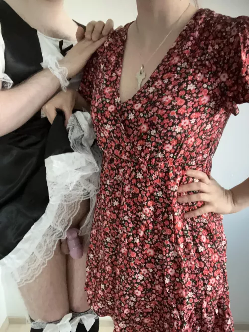 Such a perfect little maid [oc]  by dommequeenheathers