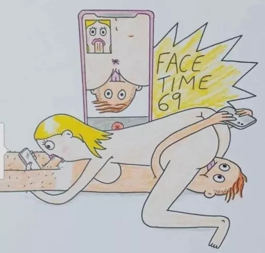 The video chat screen has me ugly laughing by LindLopezz