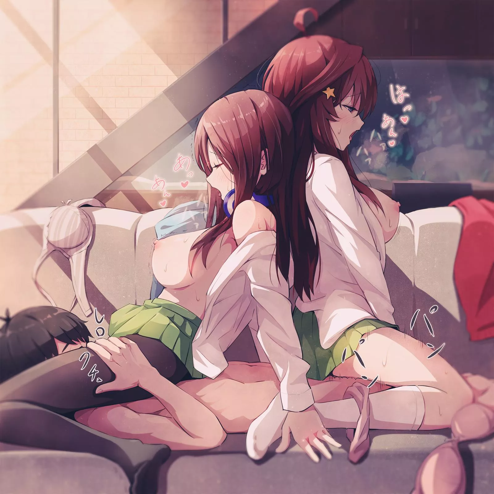 Threesome with Miku & Itsuki posted by yeahimspeed