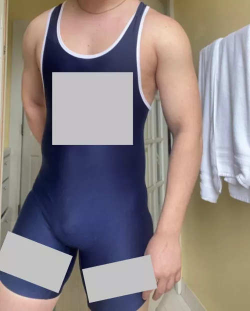 [22] Anyone ever wear their practice singlet around the house for fun? by College-Athlete-9661
