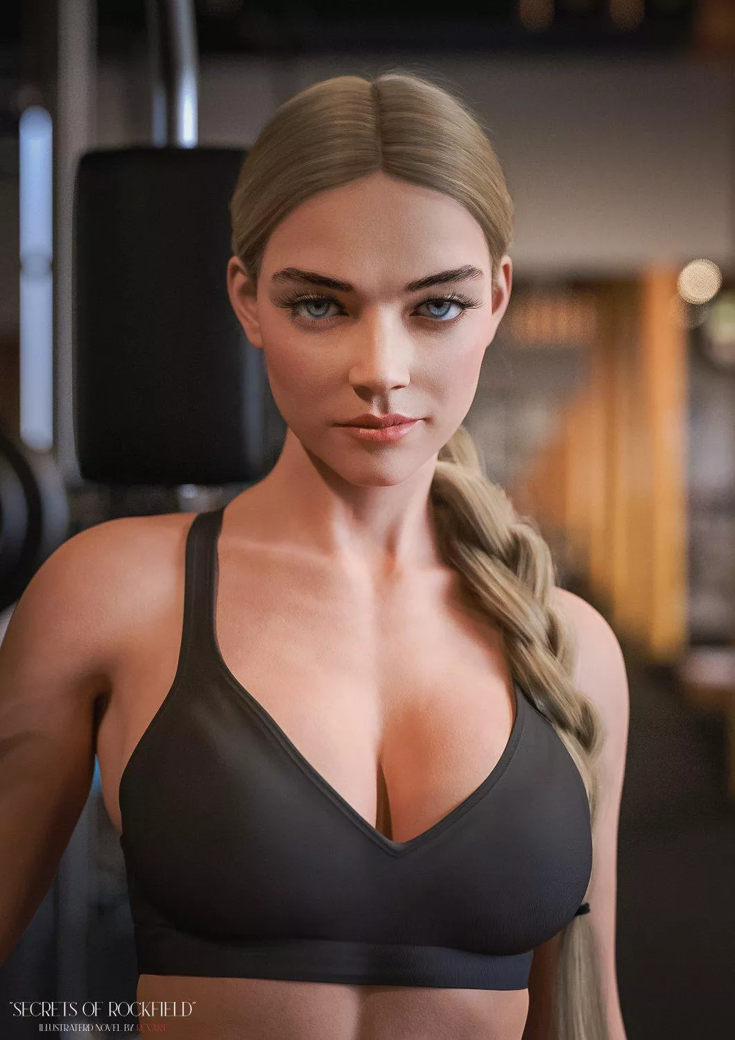 Alexa Neumann Working Out (Rexart3dx) [Original] posted by Mxfyn