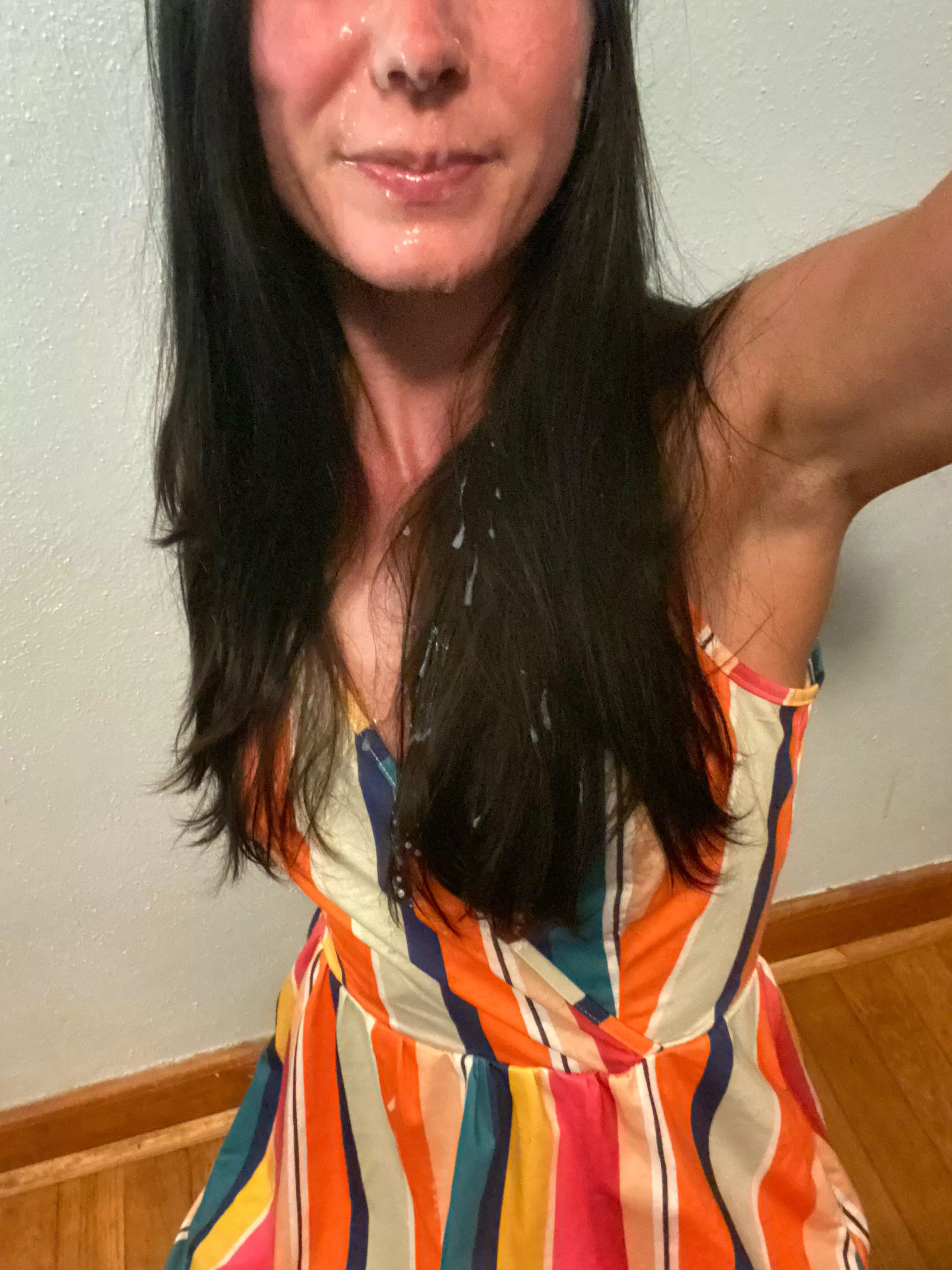 Always like a good facial. Never misses my hair, too posted by ctsharing