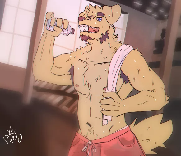 apolos' training day art by me duketeus by duketeus