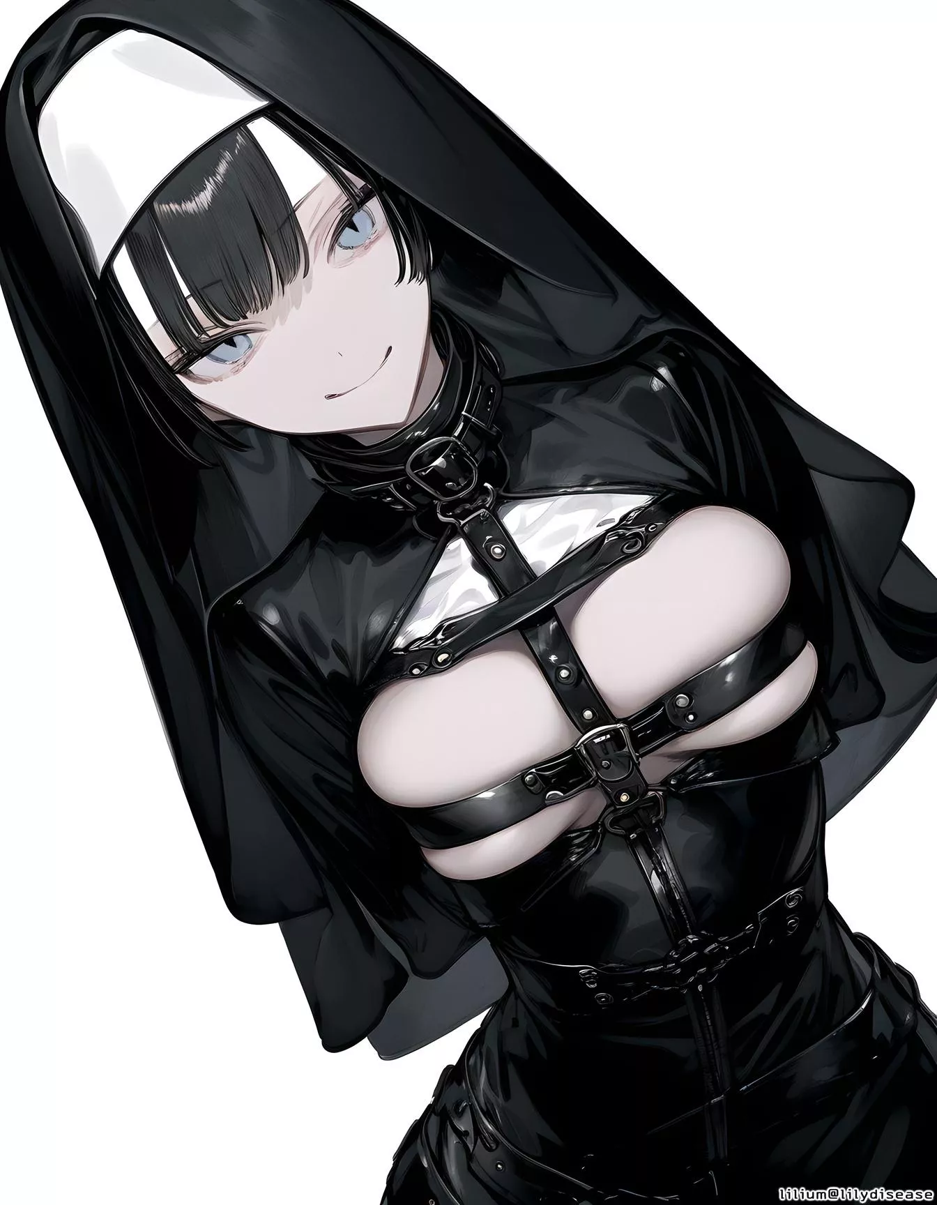 Bondage Nun posted by CheetahSperm18
