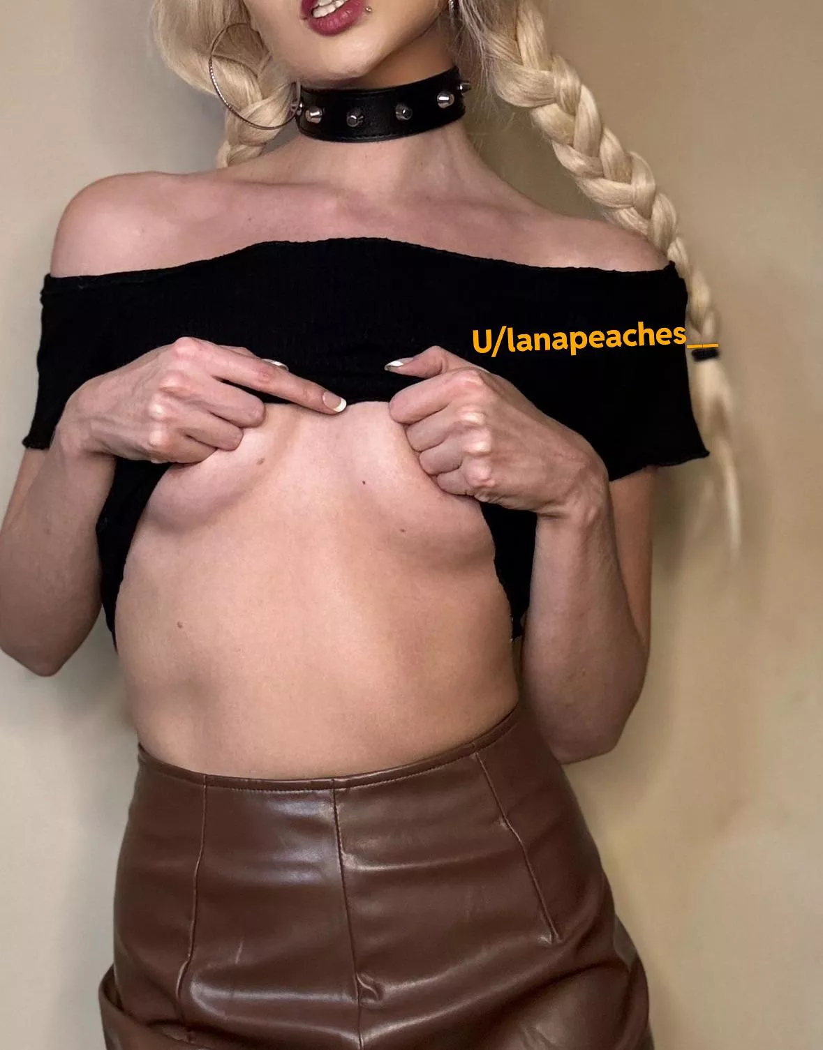 Braid in my hair makes me feel cute  posted by LanaPeaches__