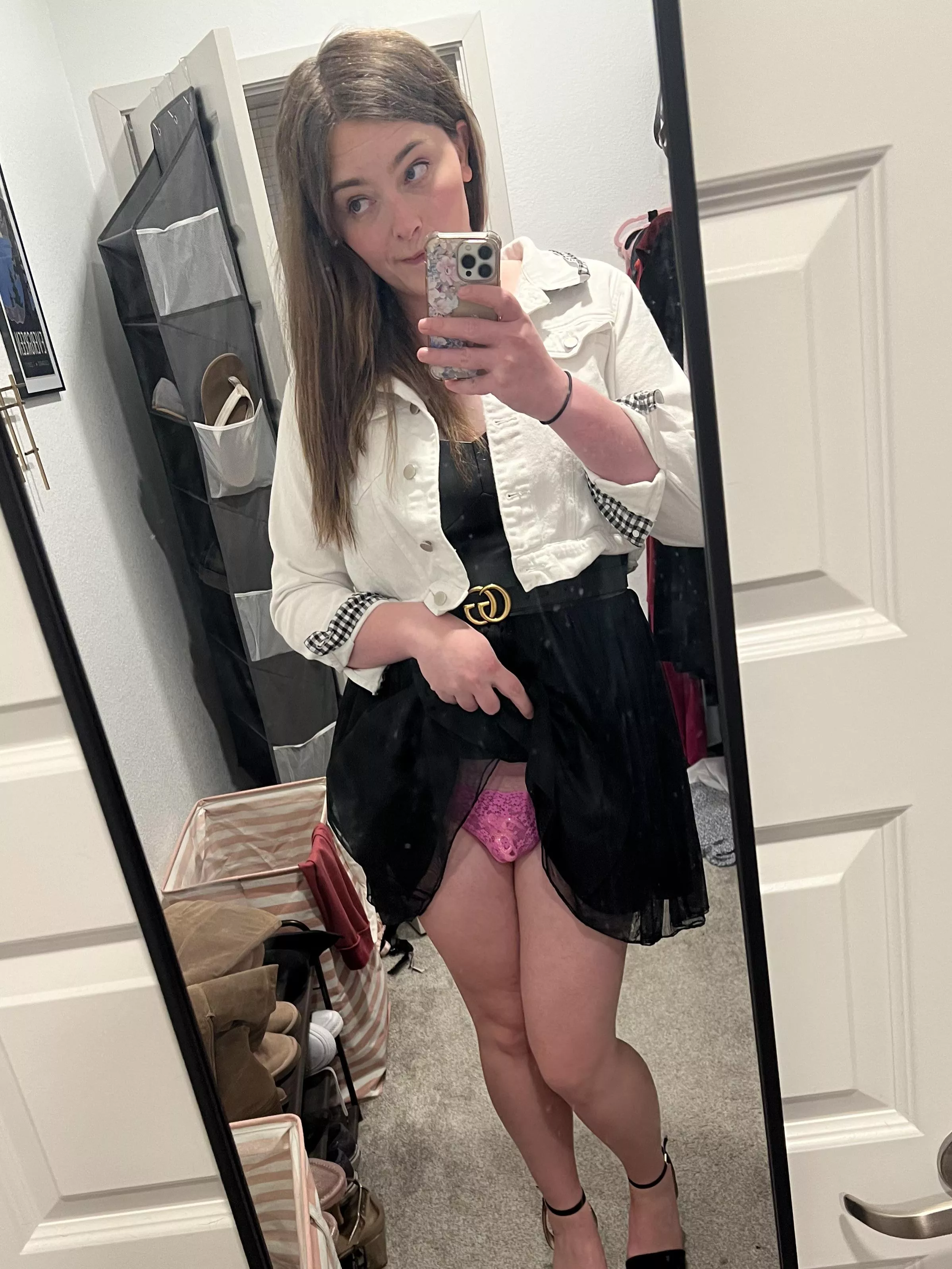 caged and plugged for my date tonight😳🤭 posted by ASluttyPrincess