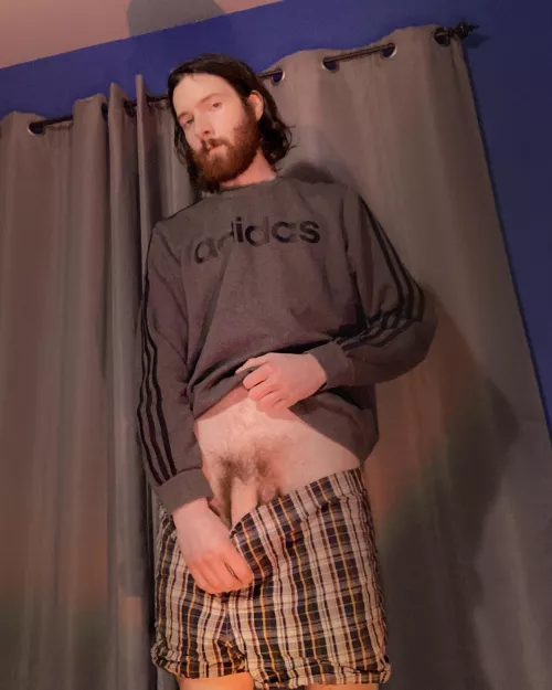 Cock tease in boxers ;) by StrongNebula4437