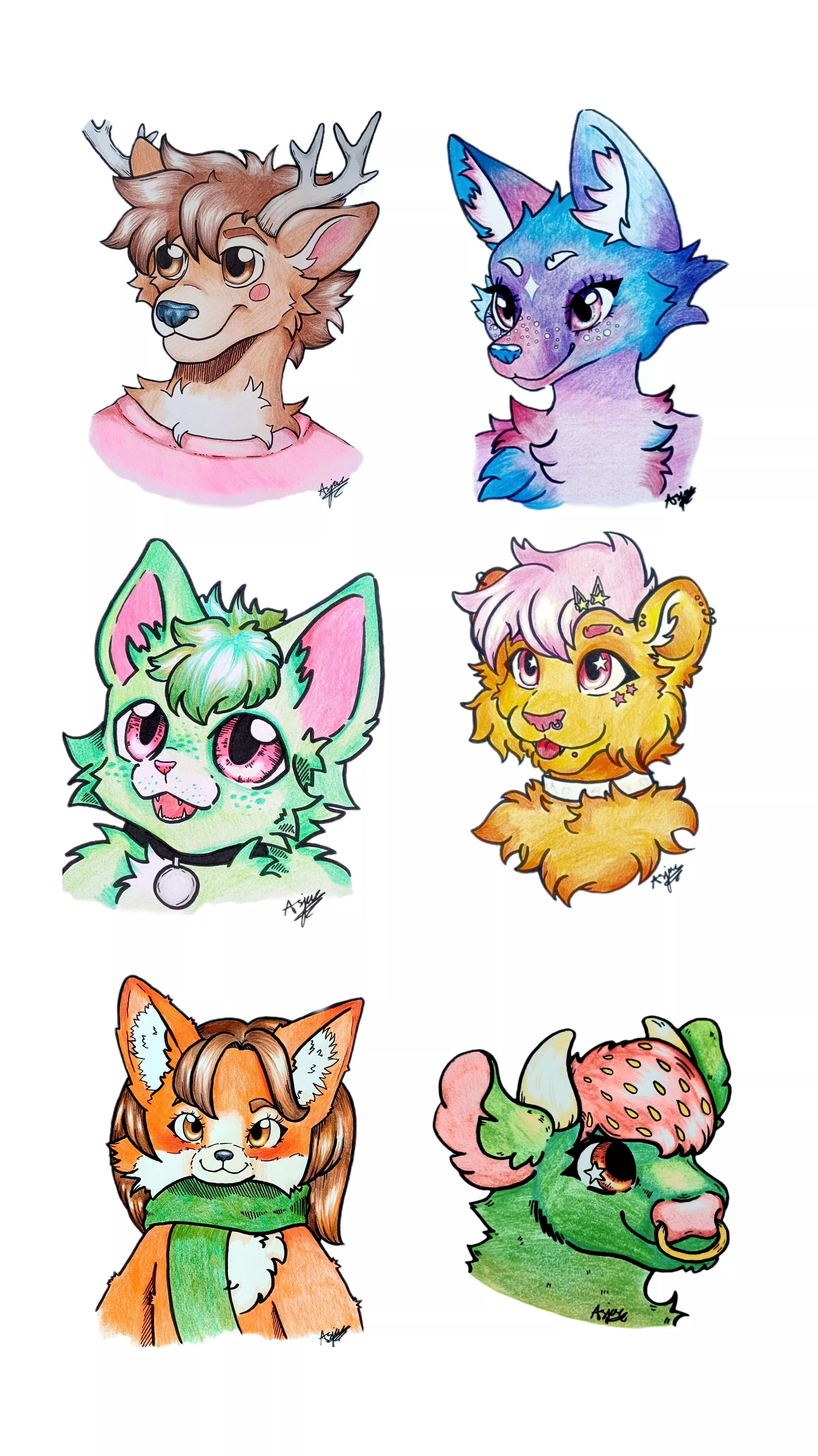 Doing cheap comissions! 10$ each  posted by Asjacfurr