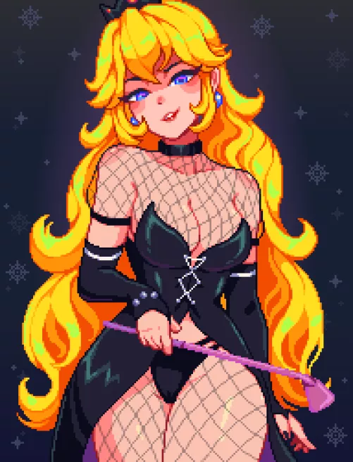 Evil Princess Peach by yumykon