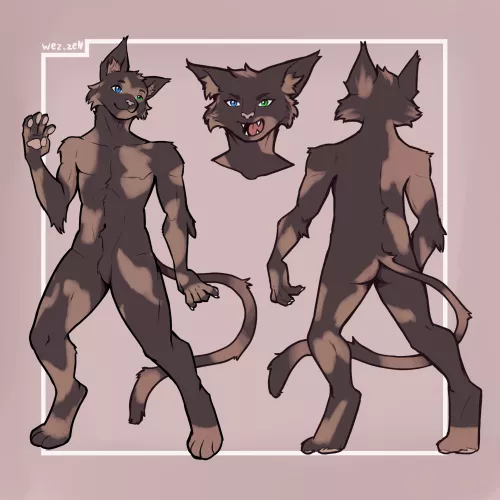 Hey guys I'm here today to show one of my refs (: Prices starts at 100usd for front and back, more commissions and infos on comments!!!! by wez_zen