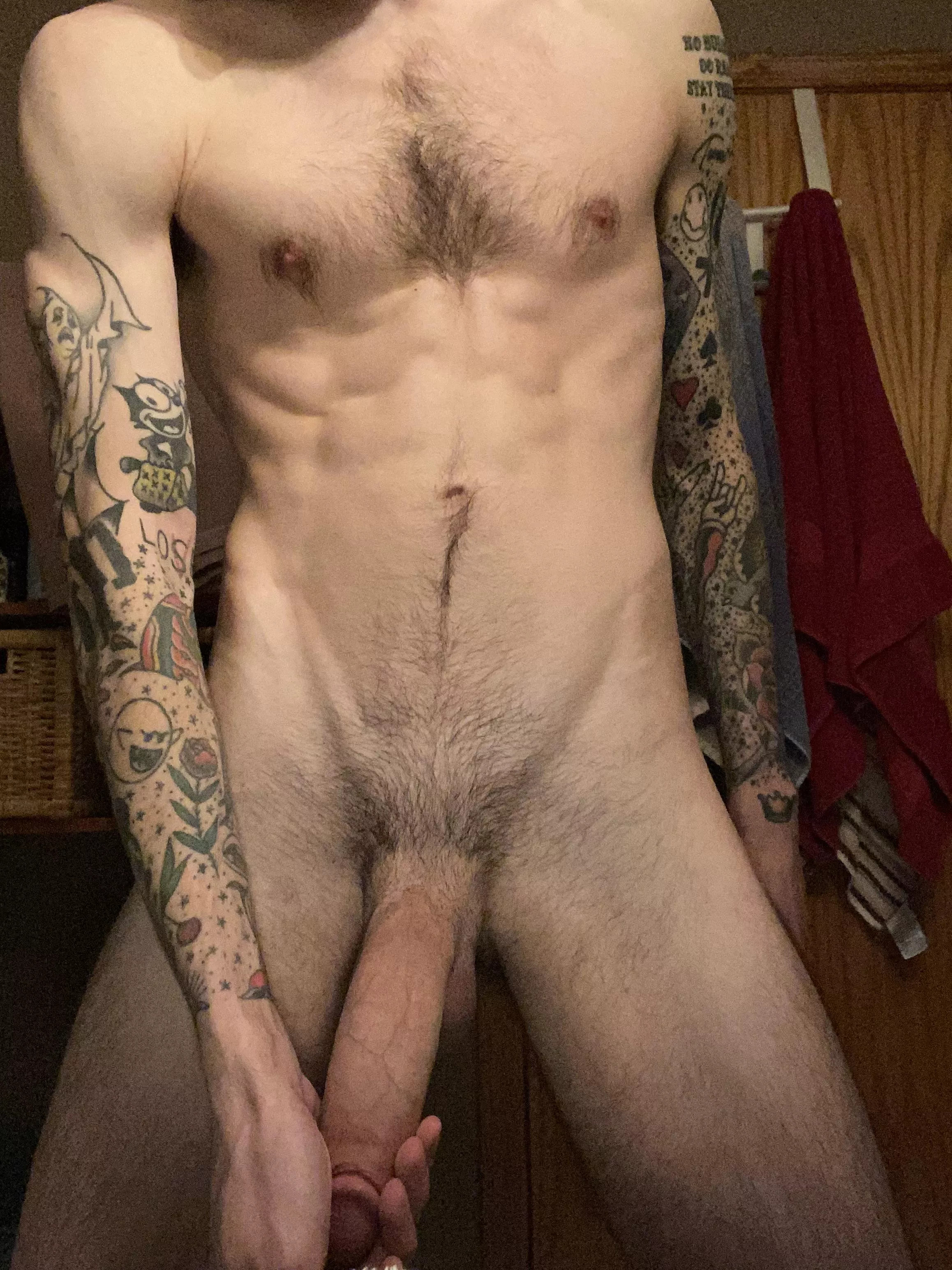 if i walked out the shower like this, whats your response? posted by A_ManWithNoName