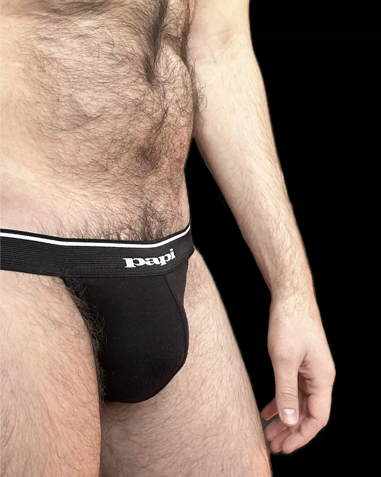 I've worn this ratty ol' Papi jockstrap to the gym for many years but still get a lot of compliments on it in the locker room. Guess the classics never go out of style. posted by jerseyjaxoff