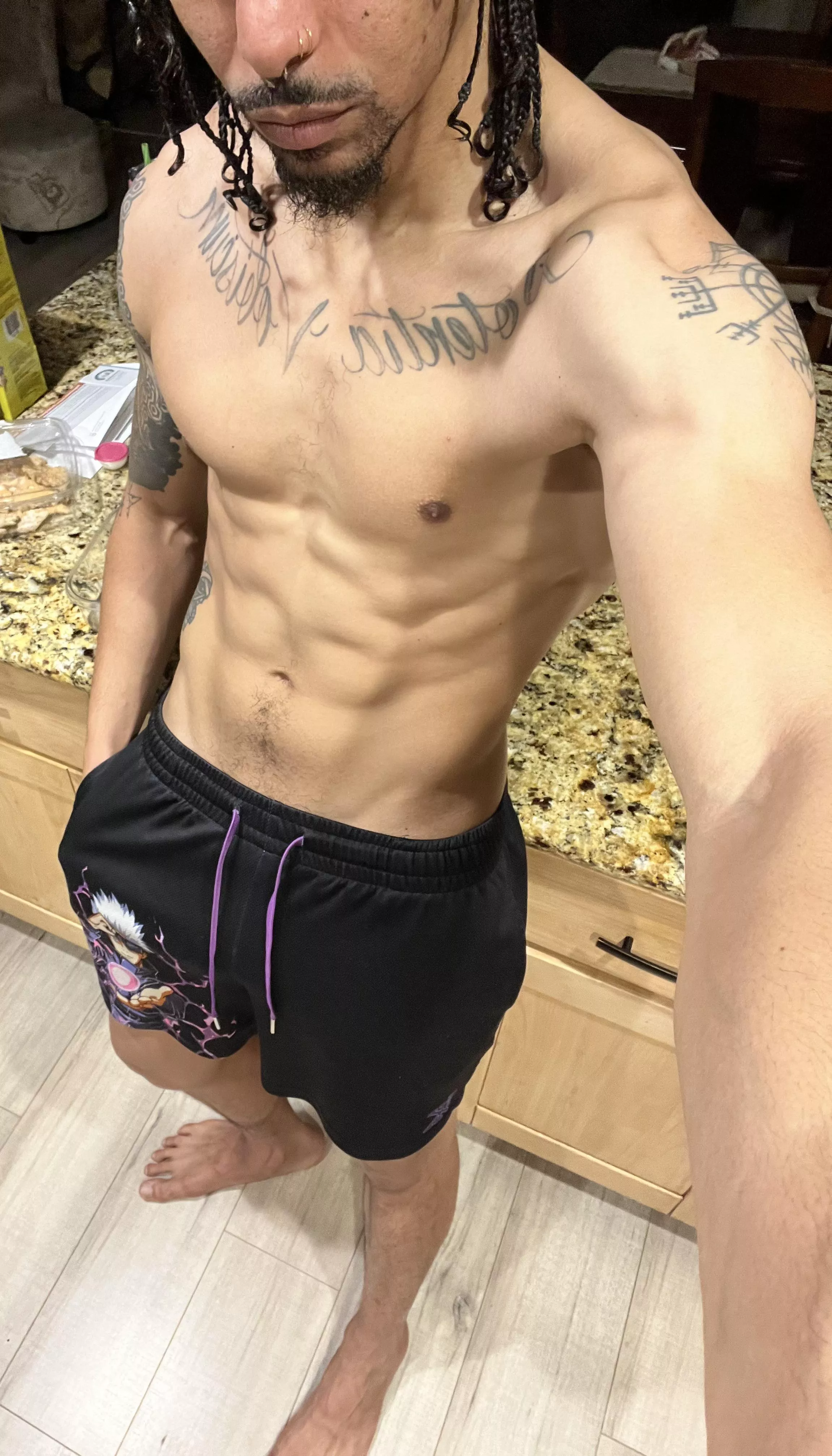 Meet me in the kitchen for breakfast and backshots  posted by maxmilesishere