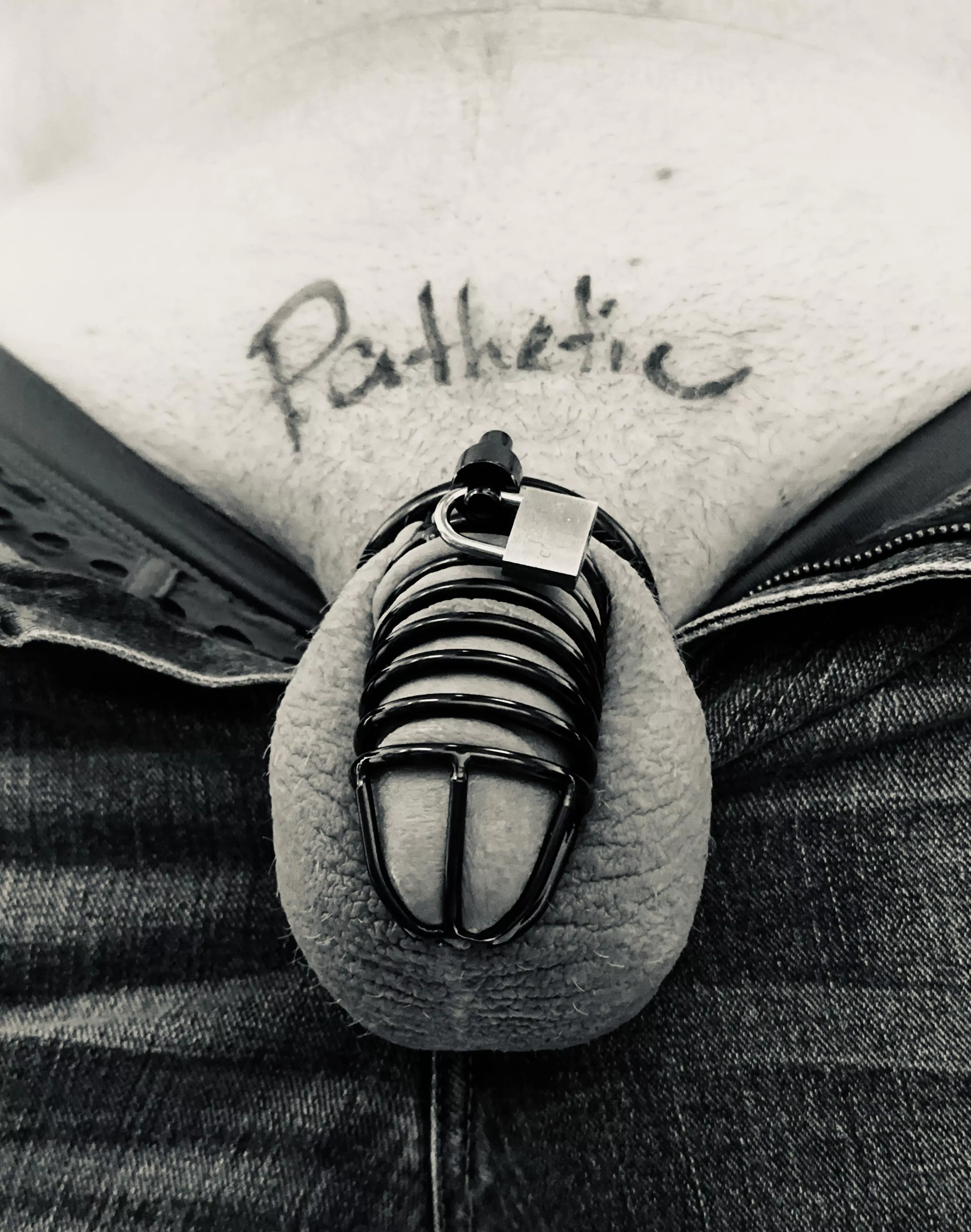 PATHETIC AND USELESS posted by ChastityBitchHusband