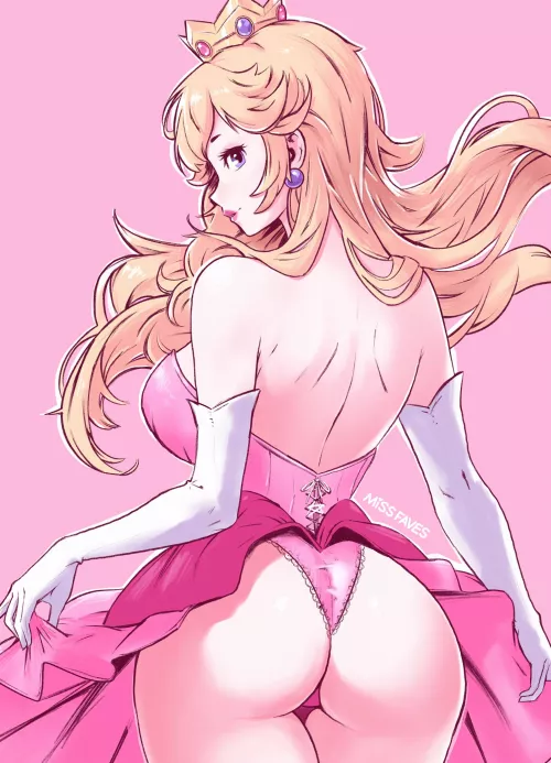 Peach booty by Terran117