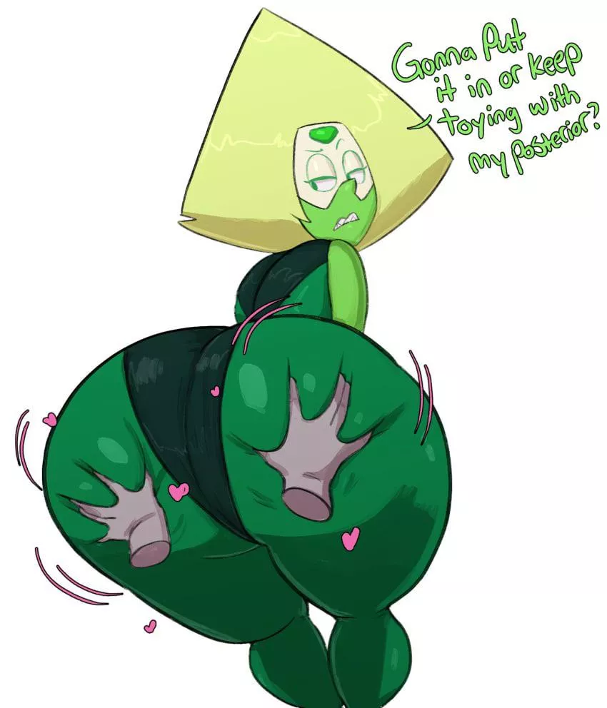 Peridot doesn’t understand these odd human rituals (toshkarts) posted by Blue-Diamond-Enjoyer