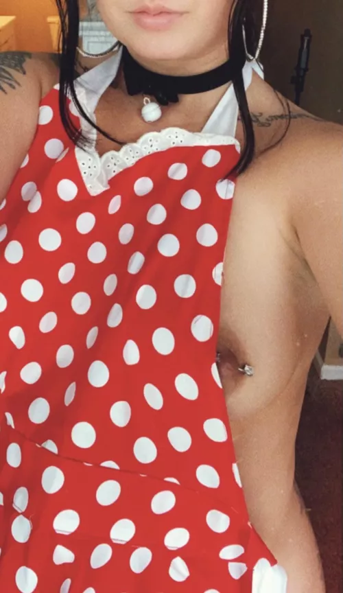 Ready to serve  by WifeOnHerKnees