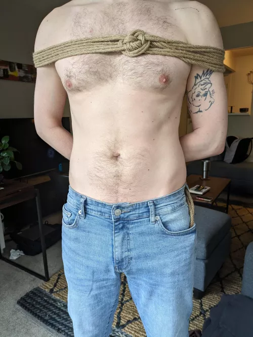 Rope corsage  by gayhubby