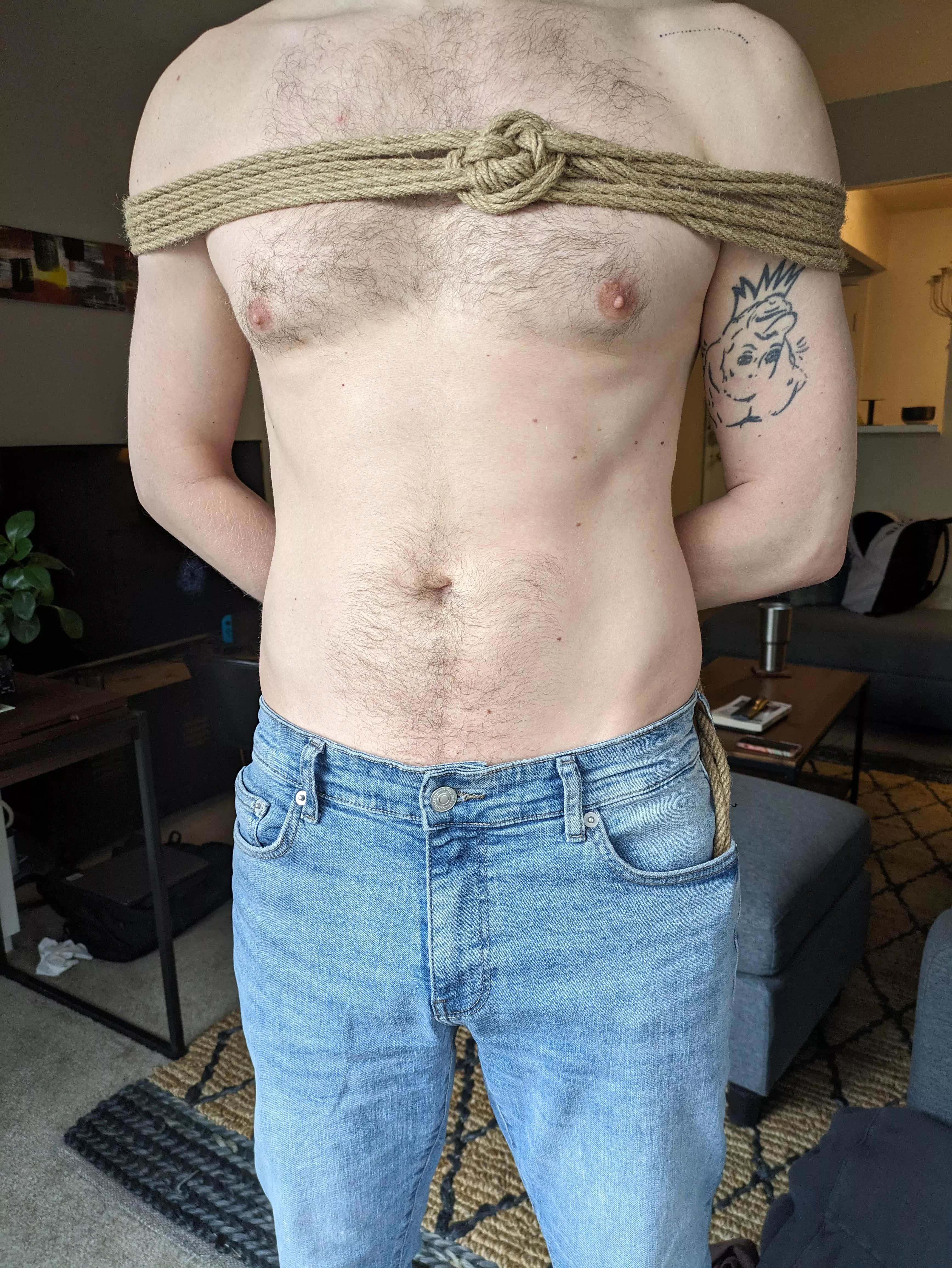 Rope corsage  posted by gayhubby