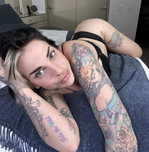 Tattoo on my thigh by ottaviia