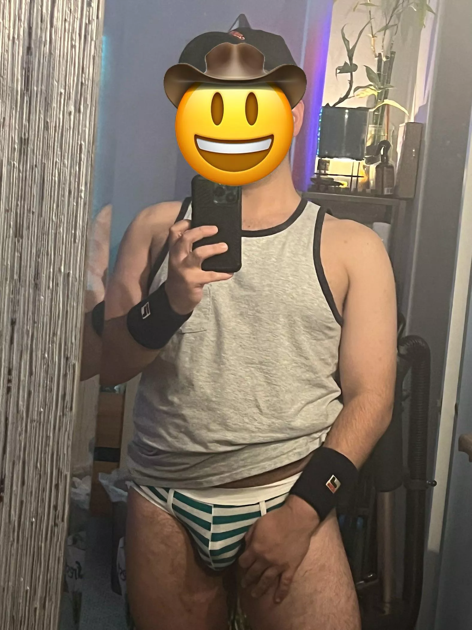 Technically tighty whites …with a twist posted by No_Claim_6879