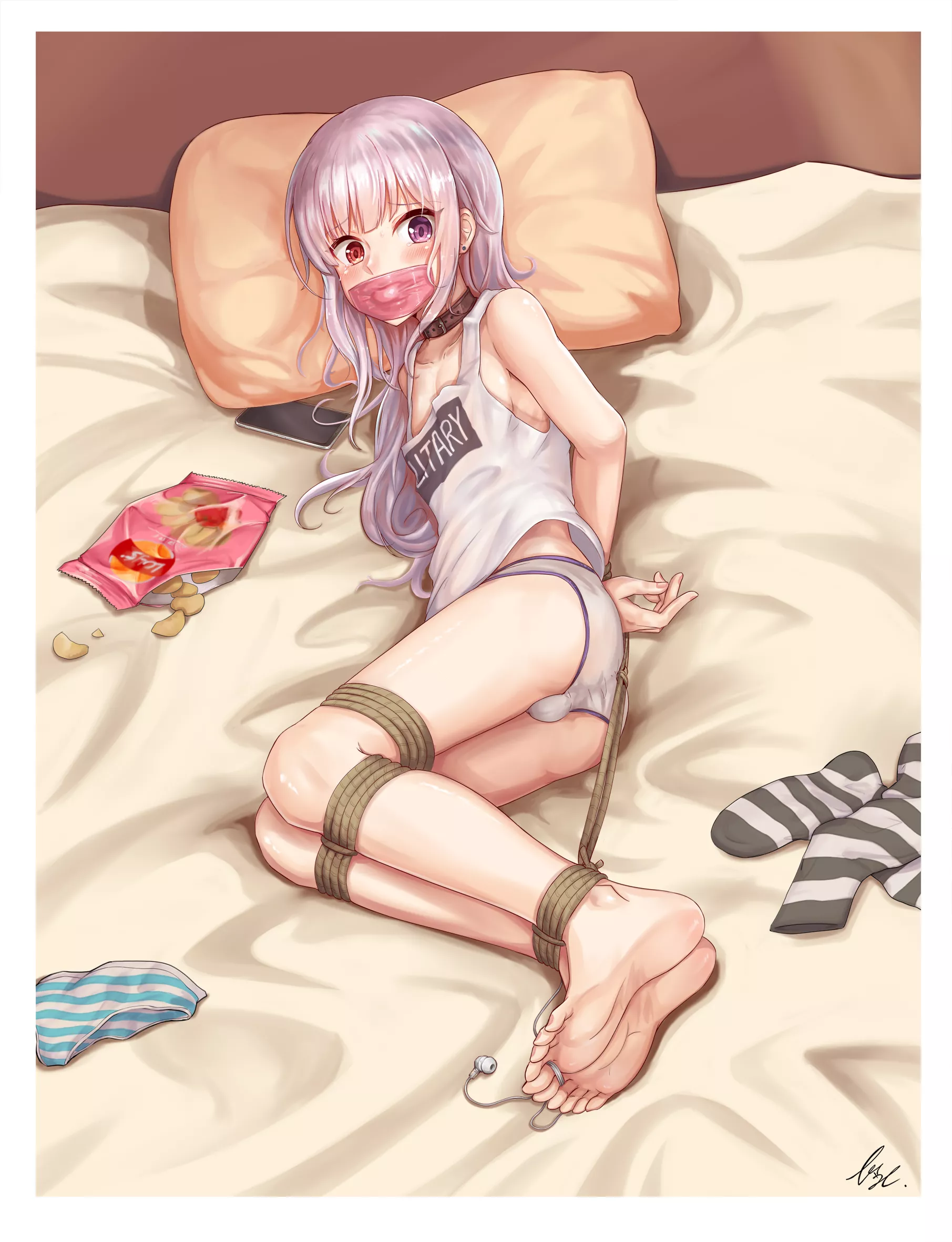 The tie-up game with his friends is starting to go in a naughty direction... posted by OpenRate9780