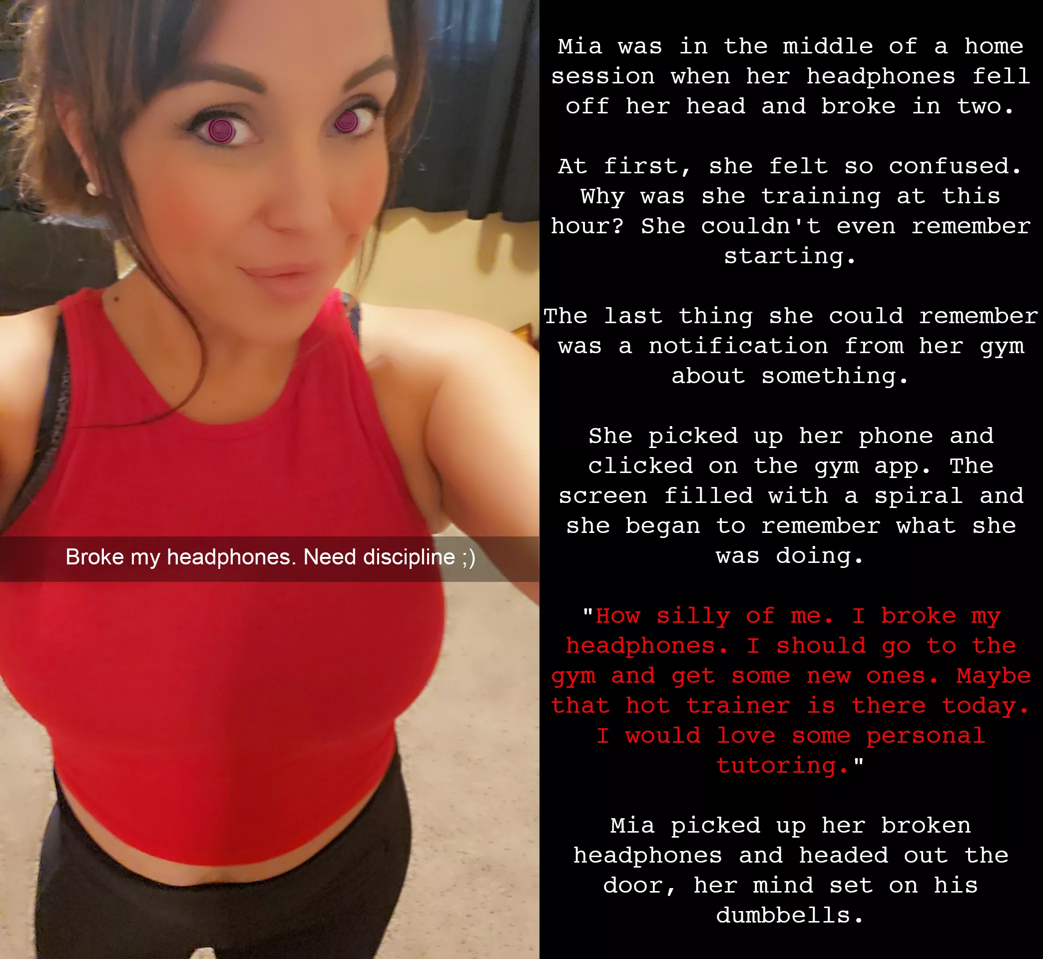 Training at home posted by AI_Master_Control