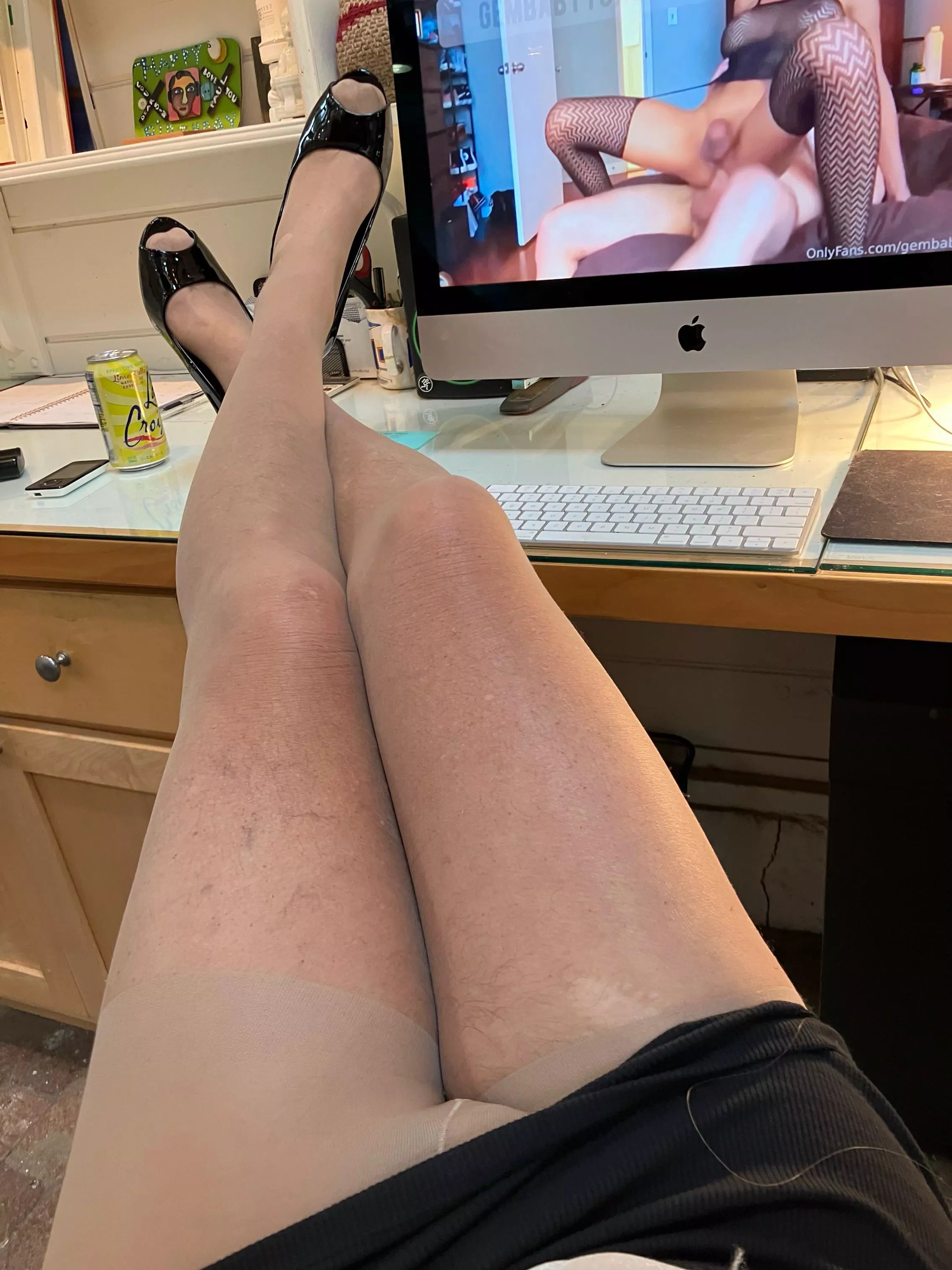 Watching porn in high heels turns me on  posted by paulinasheer