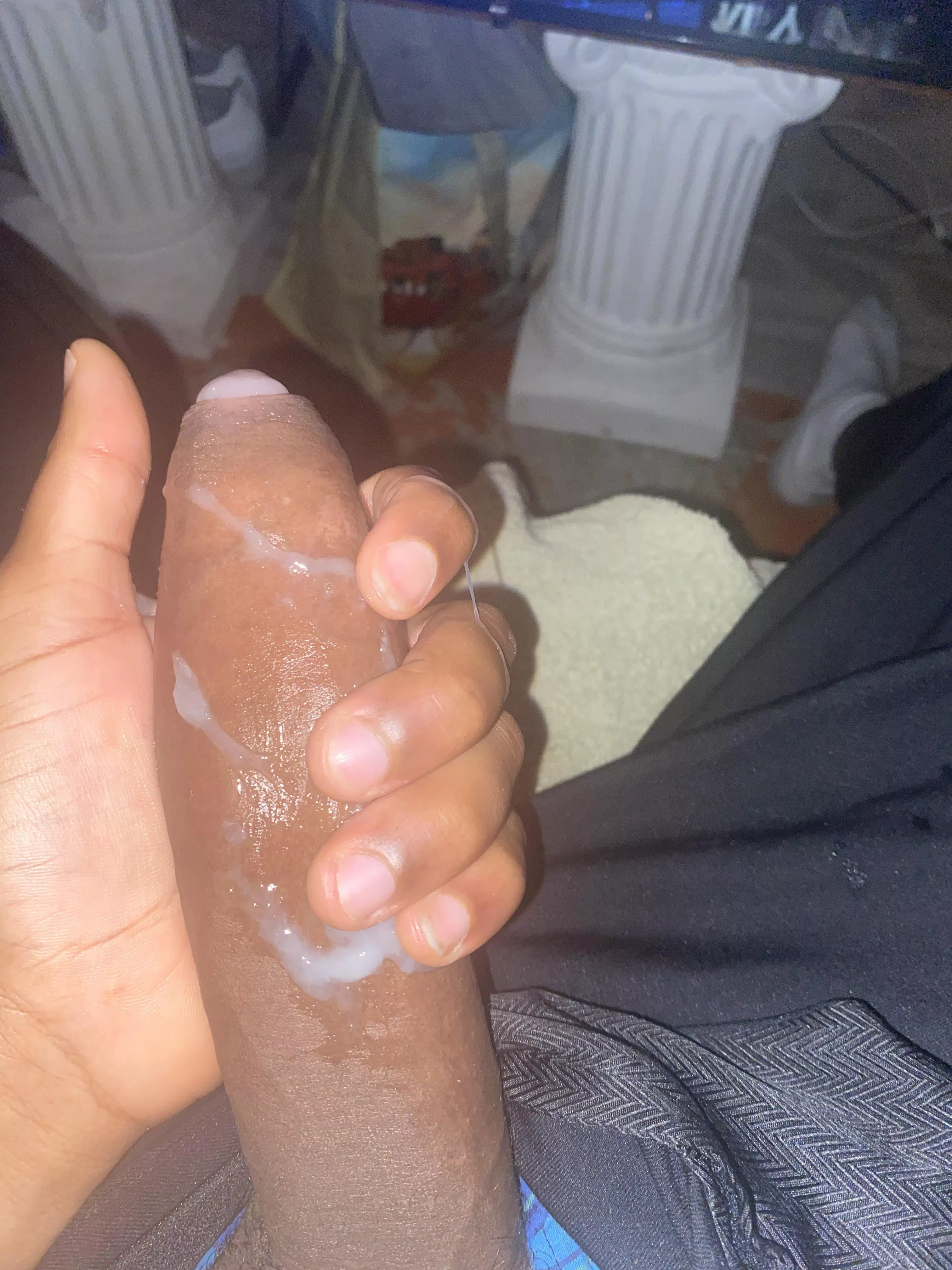 Would you rather lick the cum off my foreskin or suck the cum out my foreskin??? posted by Interesting_Bobcat73