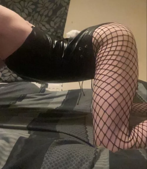 Would you want me waiting for you like this? :3 by AngelBunny_04