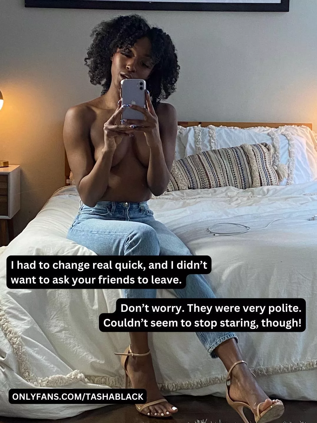 You didn't tell me your friends were so polite. posted by thetashablack