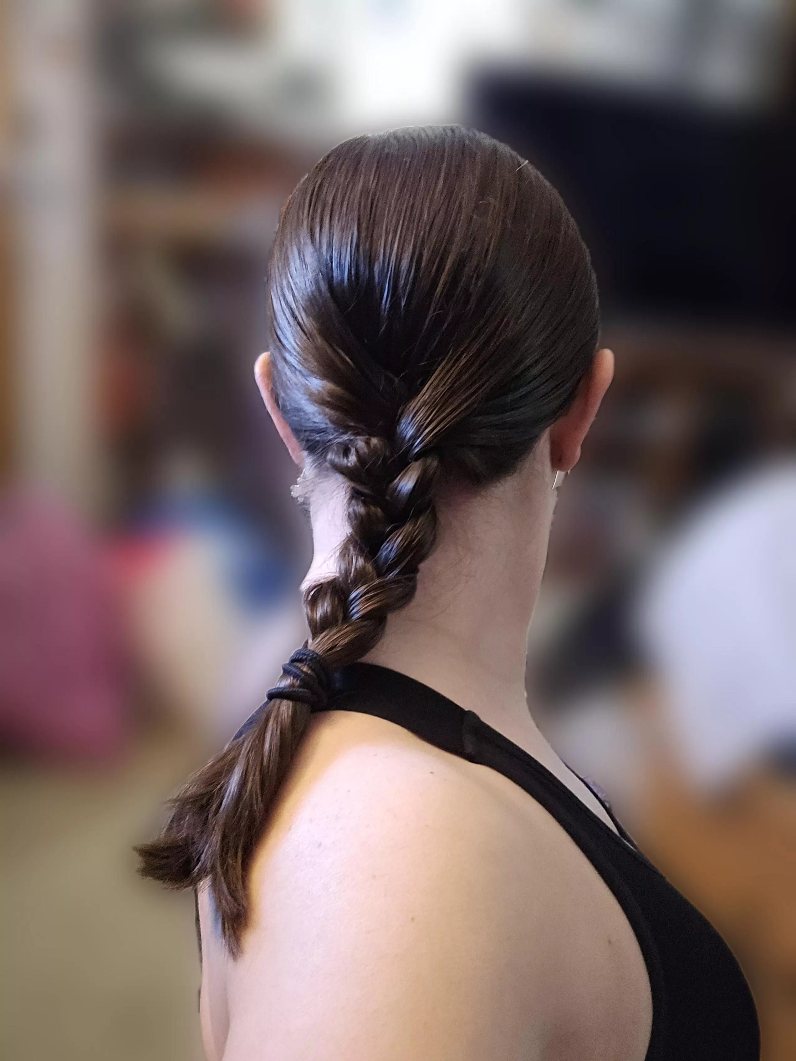 After shower braid...wanna pull on it?  posted by NyxErebus2007