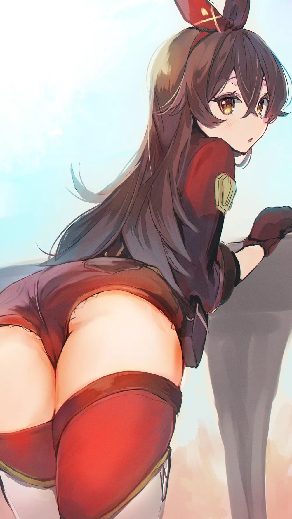 Amber in hot pants [Genshin Impact] posted by NotSuitedForWoona