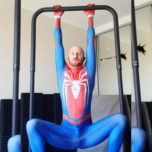 Any love for a half ginger Spiderman? by itriedtowarnyoubro