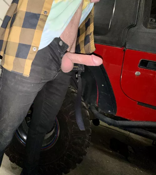 Can you bend over and hand me that wrench? by white_pnw