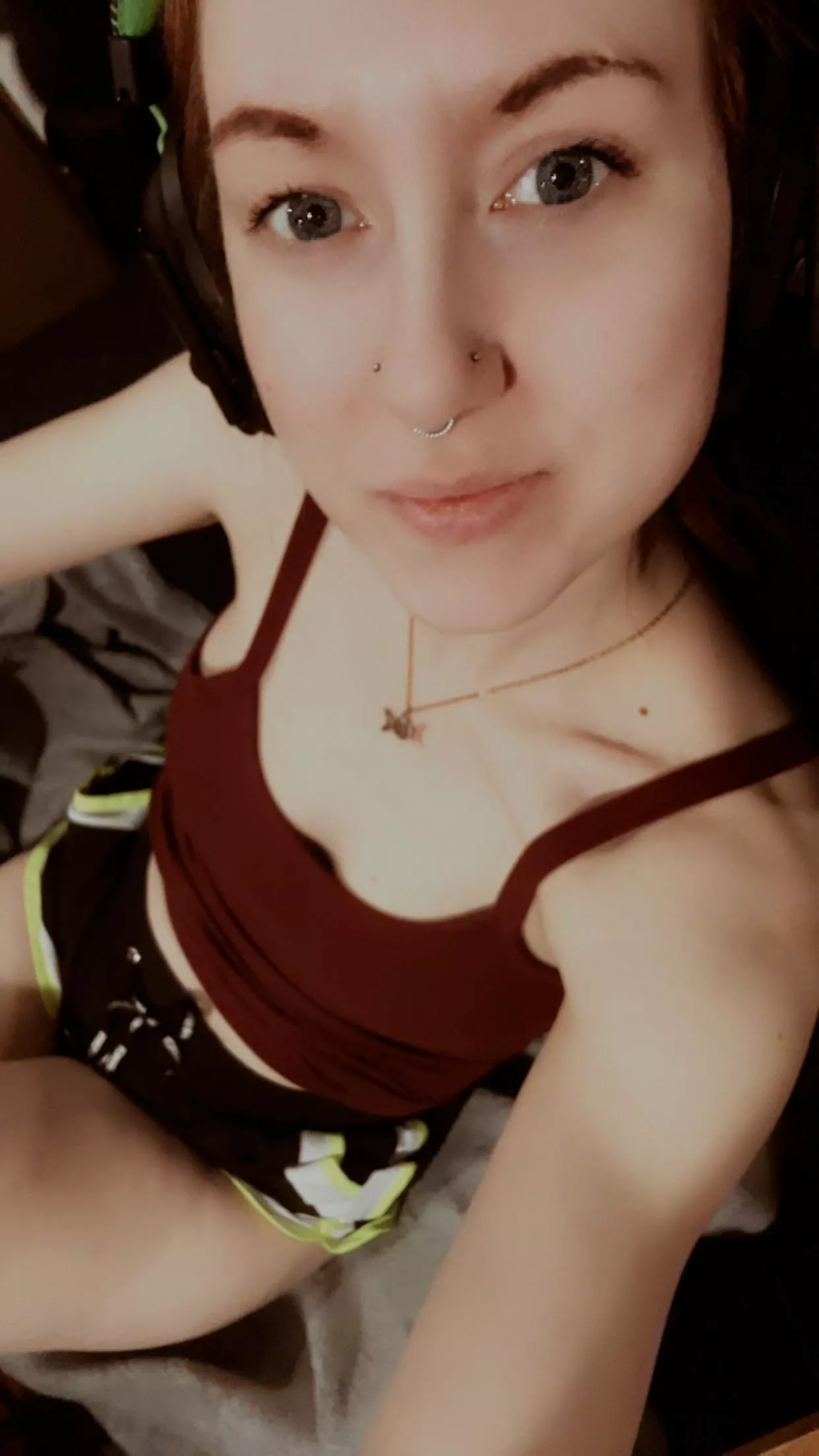 Comfy clothes and no bra after work posted by rawrplatypus