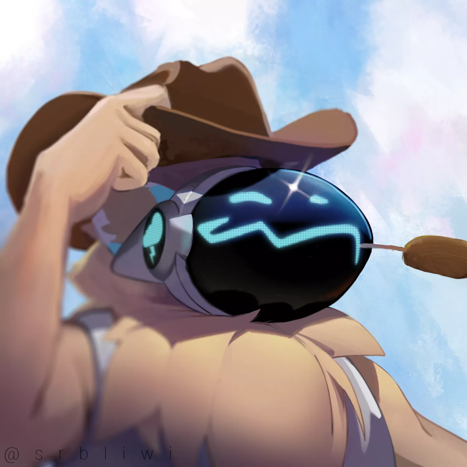 Cowboy Proto! (Icon for Kagogi - Art by me) posted by Bliwi