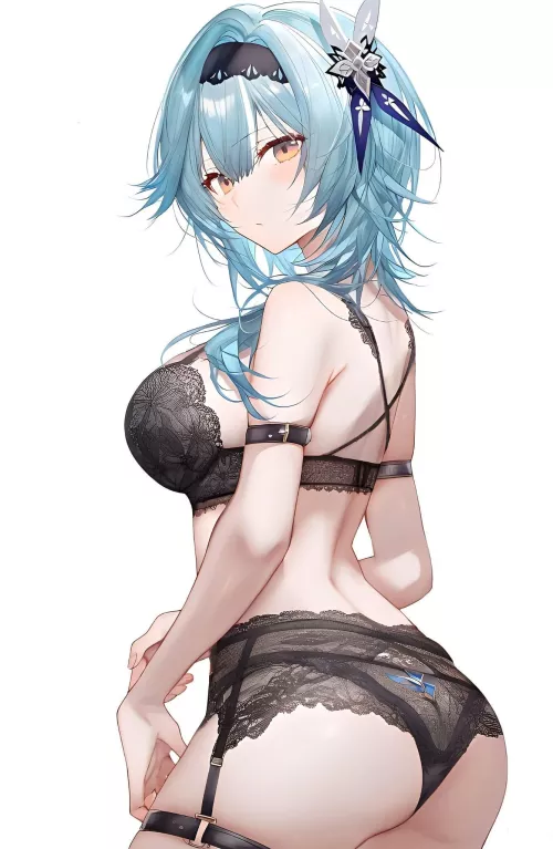 Eula in lingerie  by oppai717