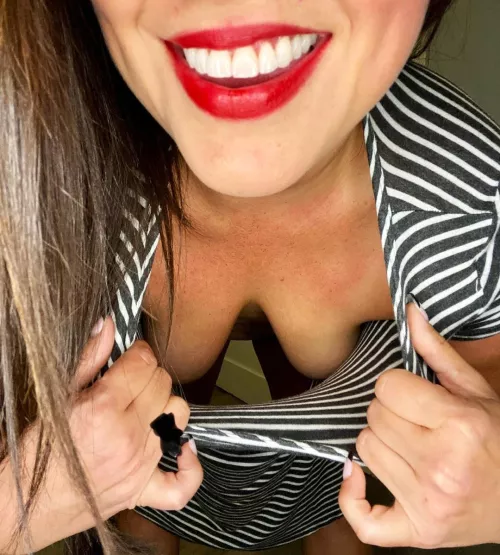 Everyone loves a downblouse but how about a downdress?  by cc51817