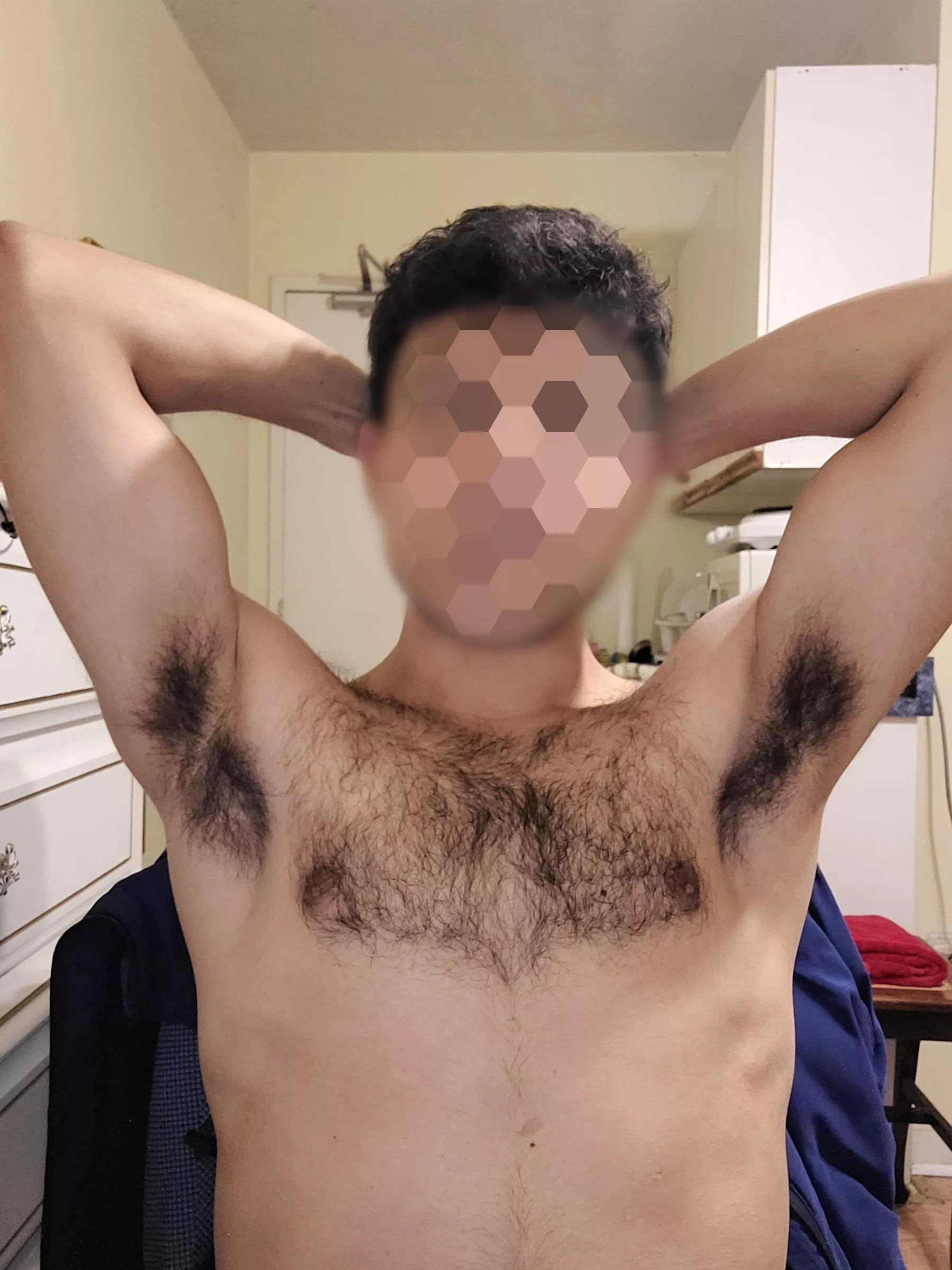 Fresh out of the shower but maybe I can get wet again 😏 posted by Laro_Cervantes